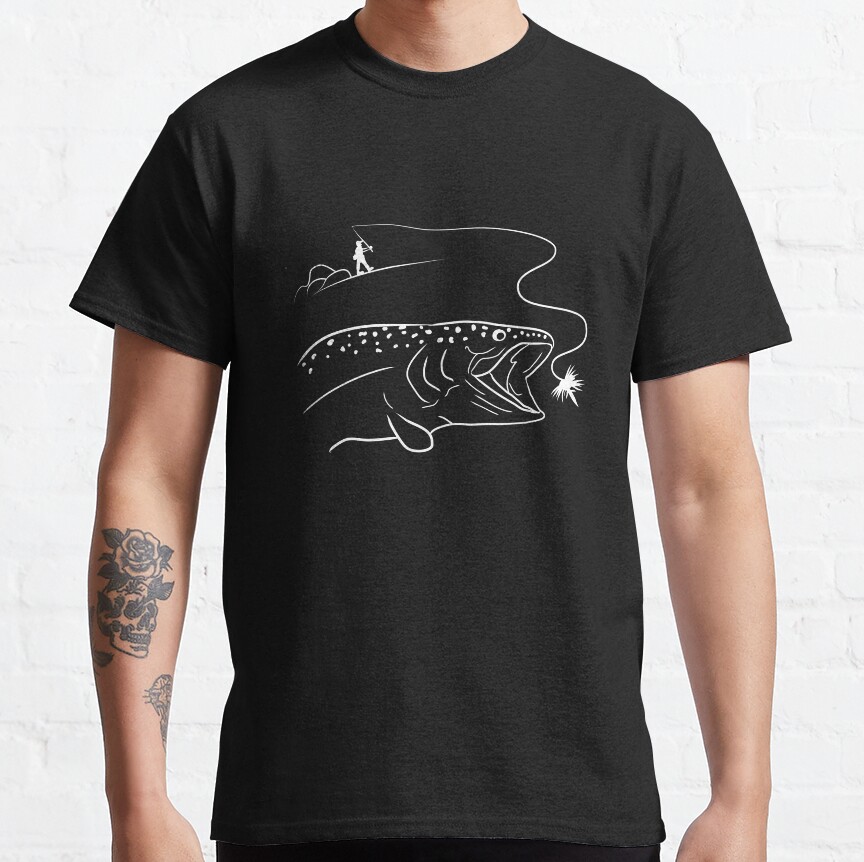 Fishing Rod Fly - Men Fisherman Fly Fishing Trout And