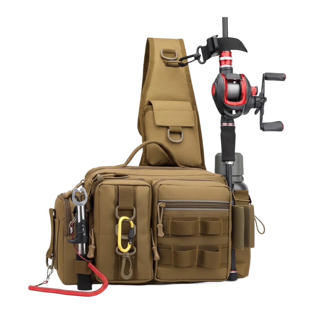 Fishing Backpack with Rod Hold - Fishing Rod Holder recension och pris