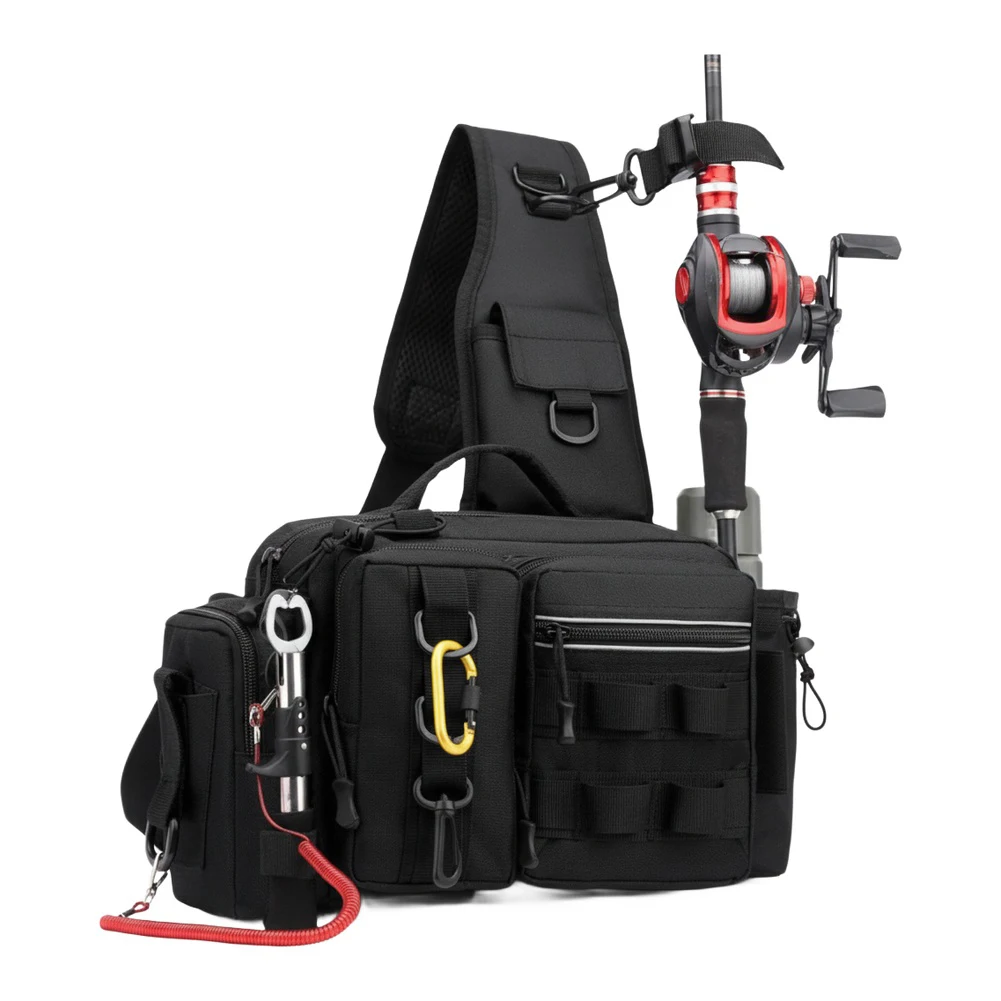 Fishing Backpack with Rod Hold - Fishing Rod Holder recension och pris
