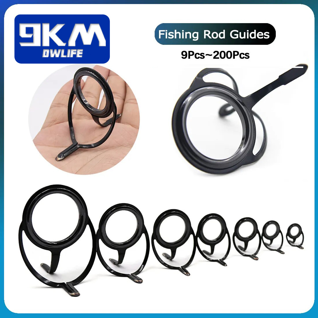 Fishing Rod Repair Kit Spinnin - Fishing Rod Guide Replacement recension och pris