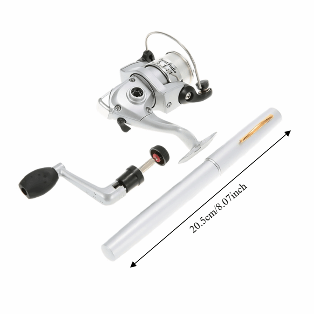 Portable Telescopic Pocket Fis - Fishing Rod Fly recension och pris