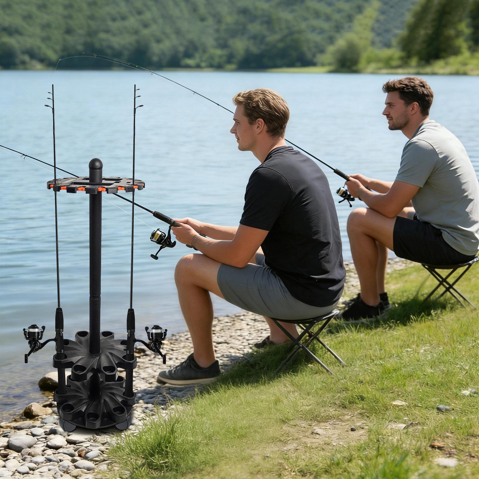 Fishing Rod Racks Angling Pole - Fishing Rod Travel recension och pris