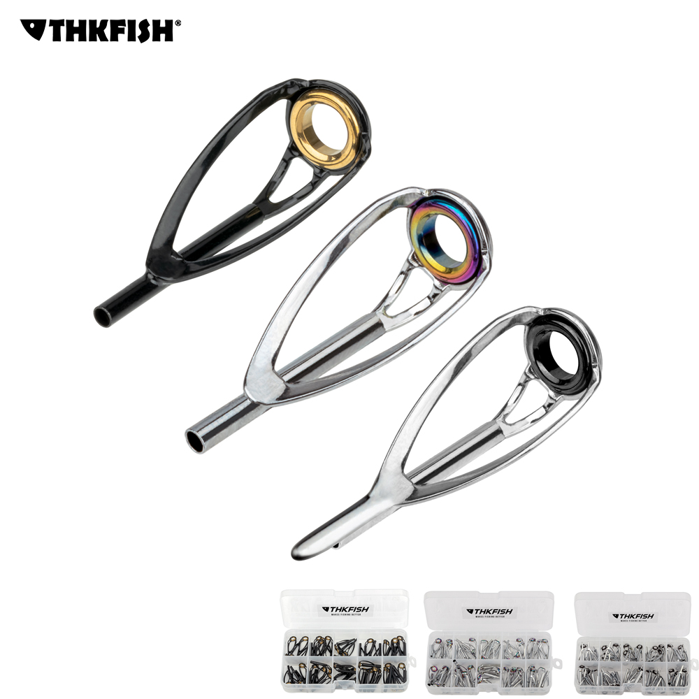 THKFISH 50pcs Fishing Rod Tops - Fishing Rod Tip Replacement recension och pris