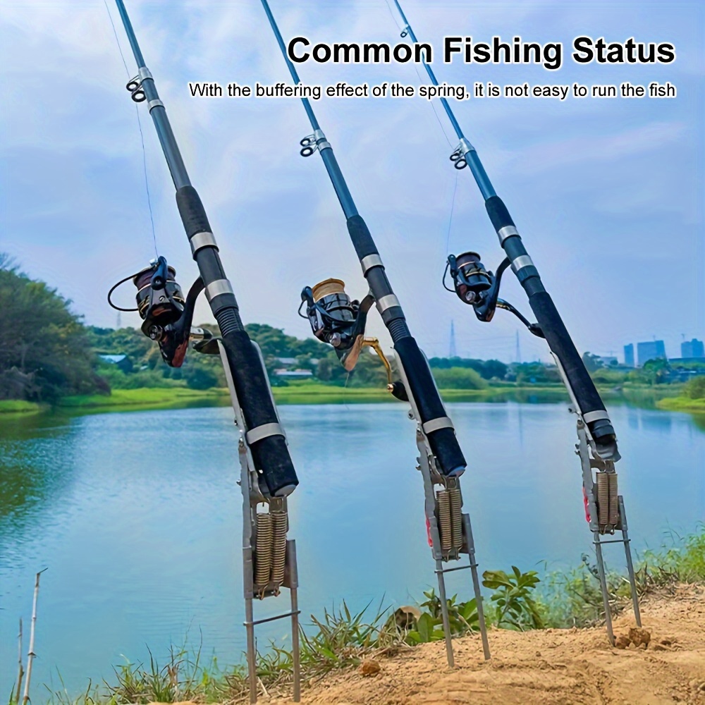 Automatic Spring Fishing Rod H - Fishing Rod Holder recension och pris