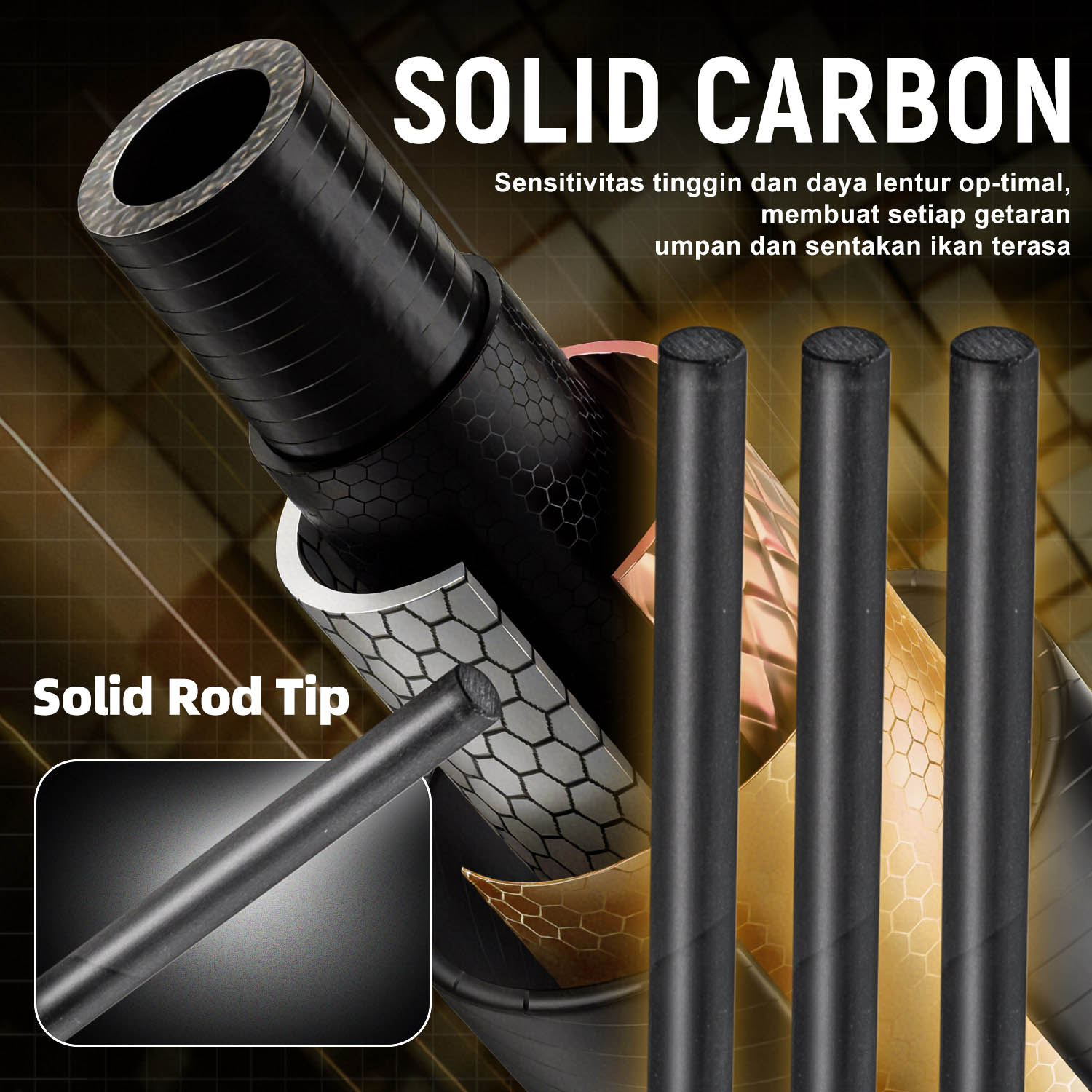 Sougayilang Full Carbon Fishin - Fishing Rod Guide Replacement recension och pris