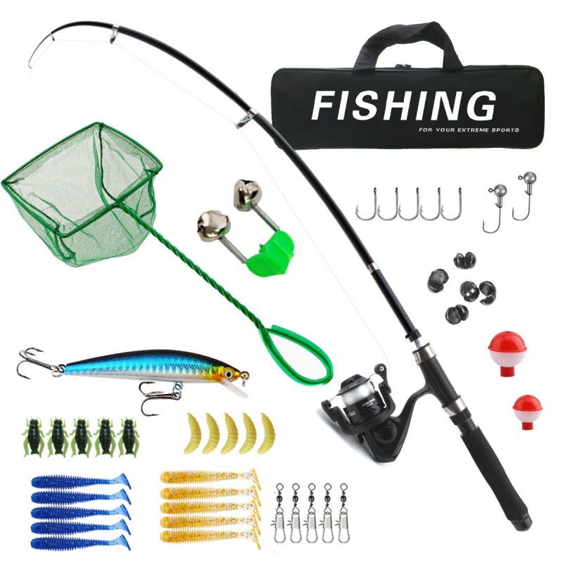 Fishing rod and reel combinati - Fishing Rod Spinning recension och pris