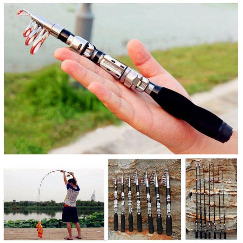 1M Adjustable Telescopic Fishi - Fishing Rod Travel recension och pris