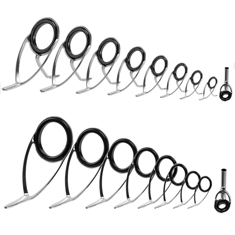 9Pcs Fishing Rod Guides Ring R - Fishing Rod Guide Replacement recension och pris