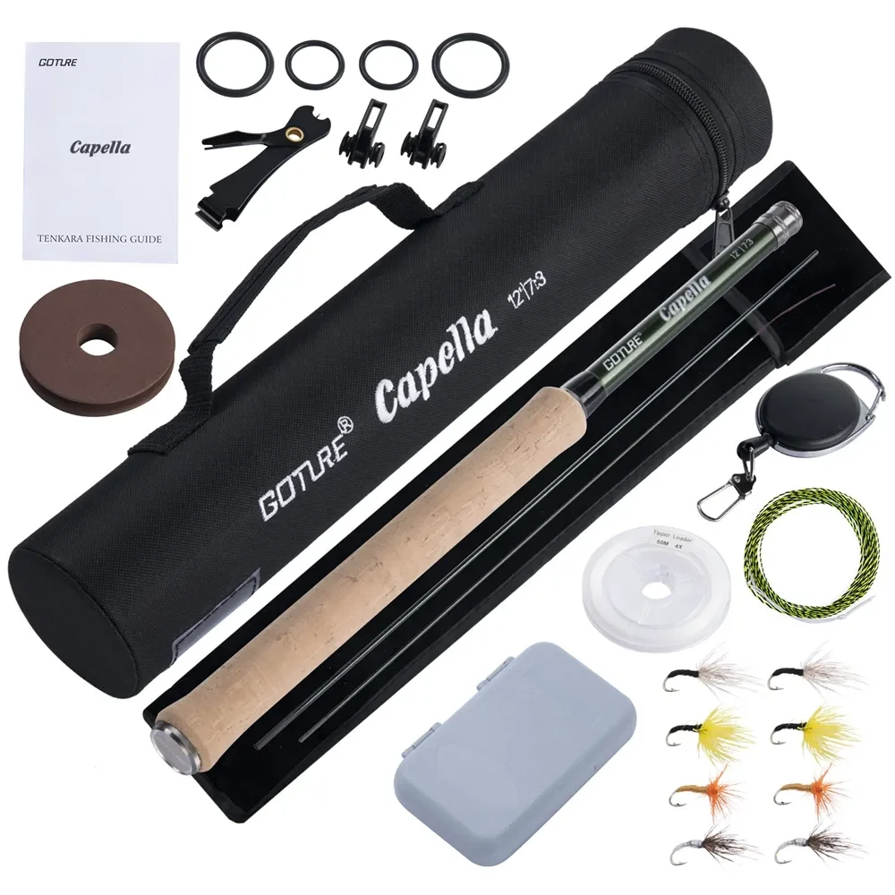Goture 12FT Classical Tenkara  - Fishing Rod Building Kit recension och pris